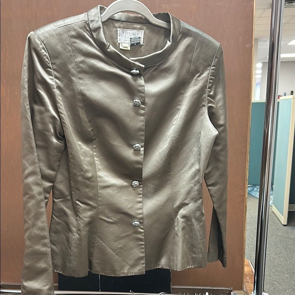 Victoria Royal Ltd Brown Blazer Tailored Suit Jacket